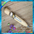 2015 High quality and cheap pen shape wood usb flash drive with company logos